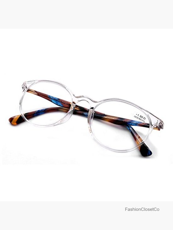 Stylish TR90+Acetate Reading Glasses with Case